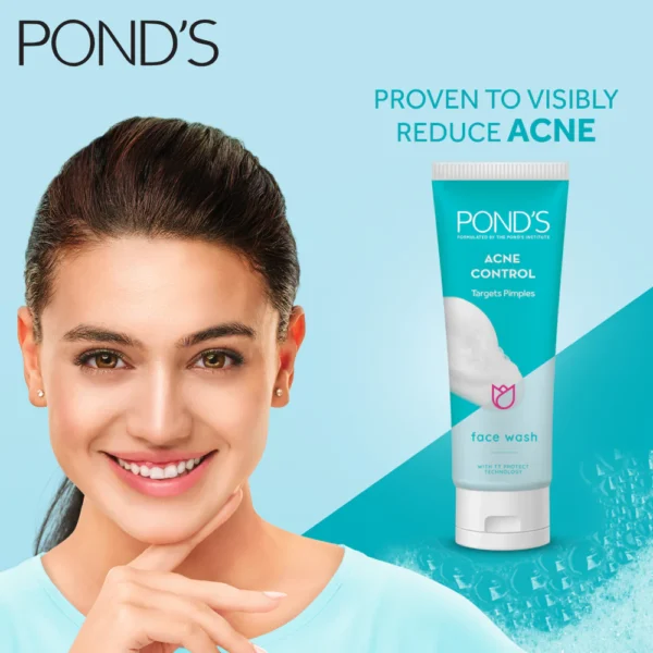 Ponds Acne Control Face Wash - 100G - Image 3